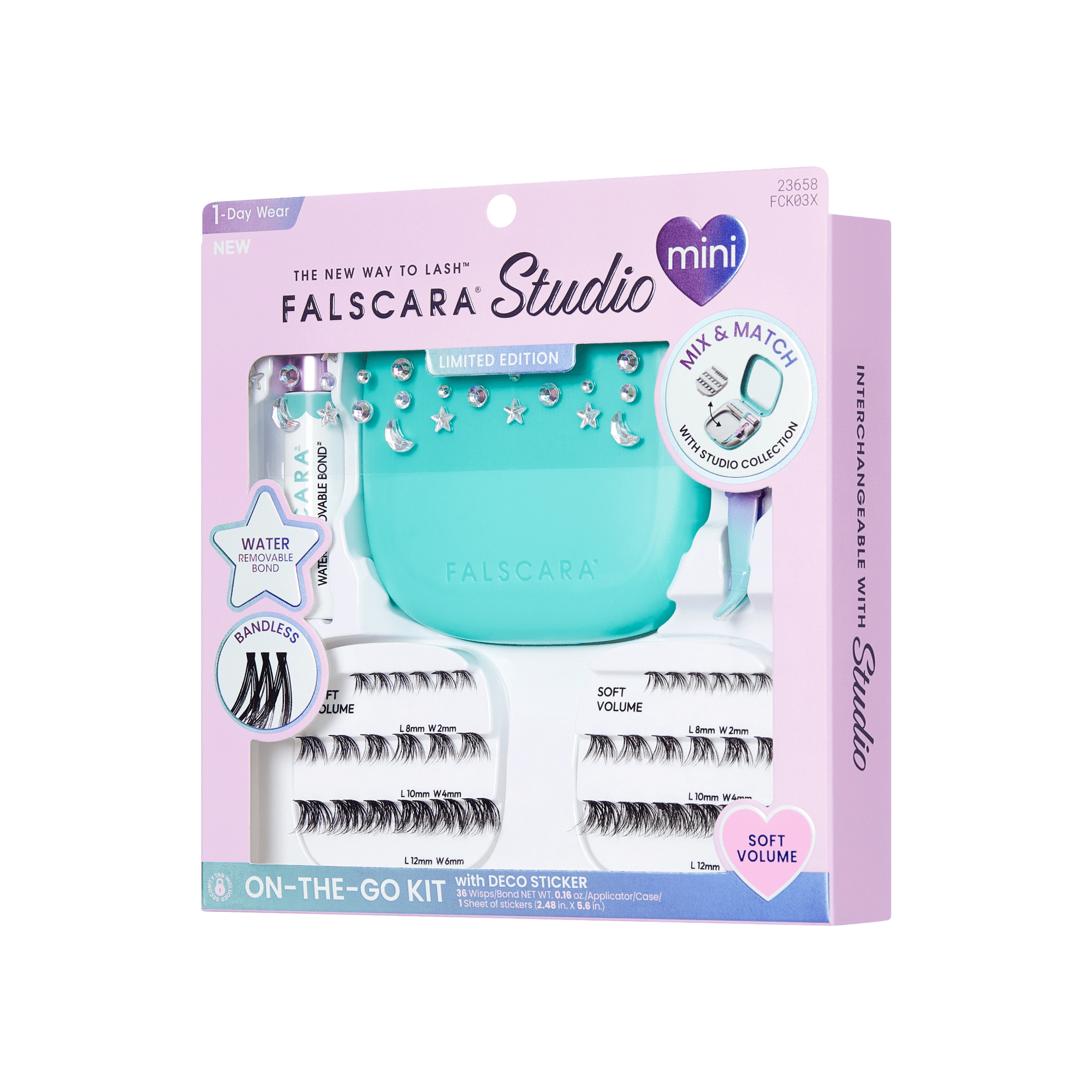 FALSCARA Studio Mini On-The-Go Kit – Soft Volume - 36 Wisps