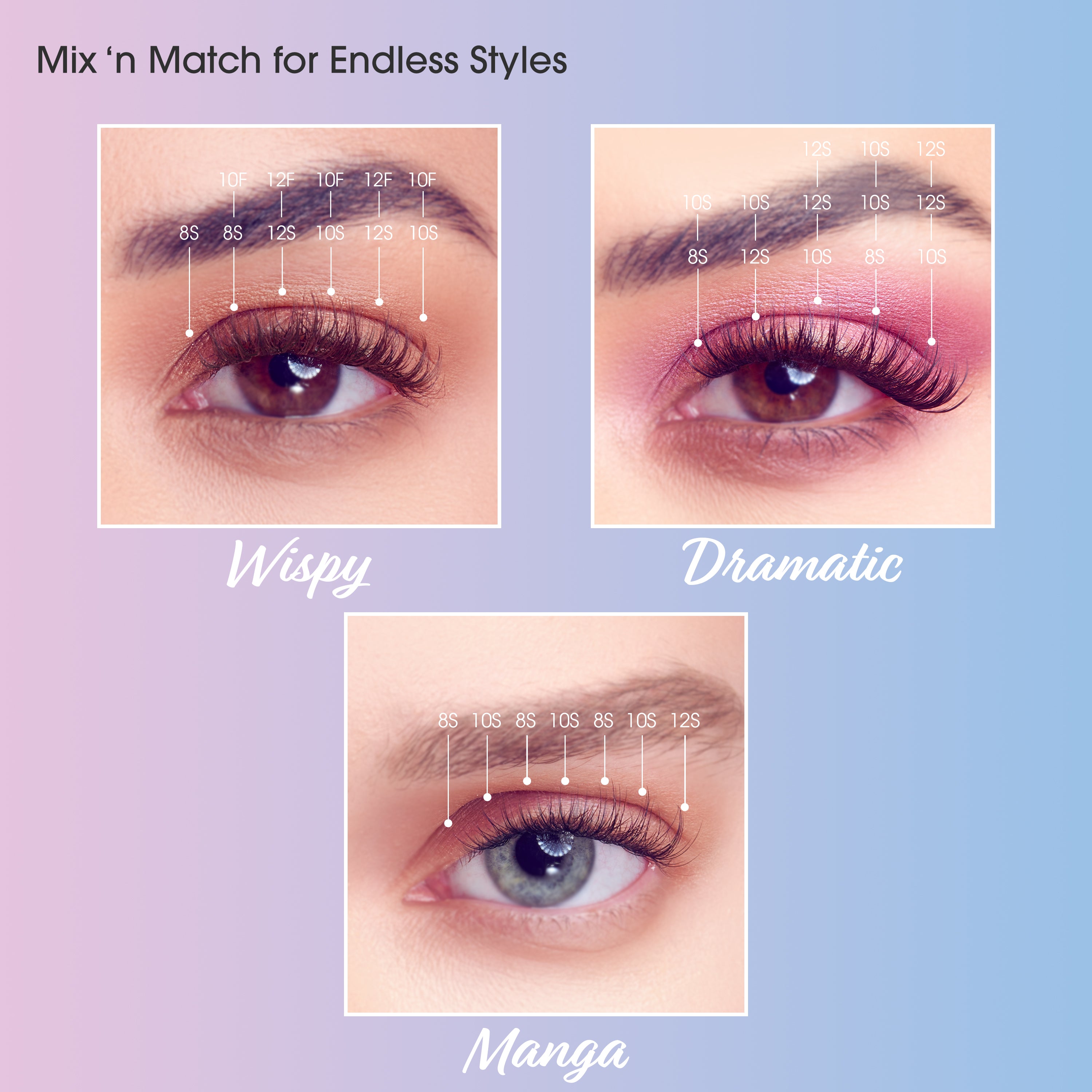 FALSCARA Studio Lash Extension Kit - Xtra - 54 Wisps