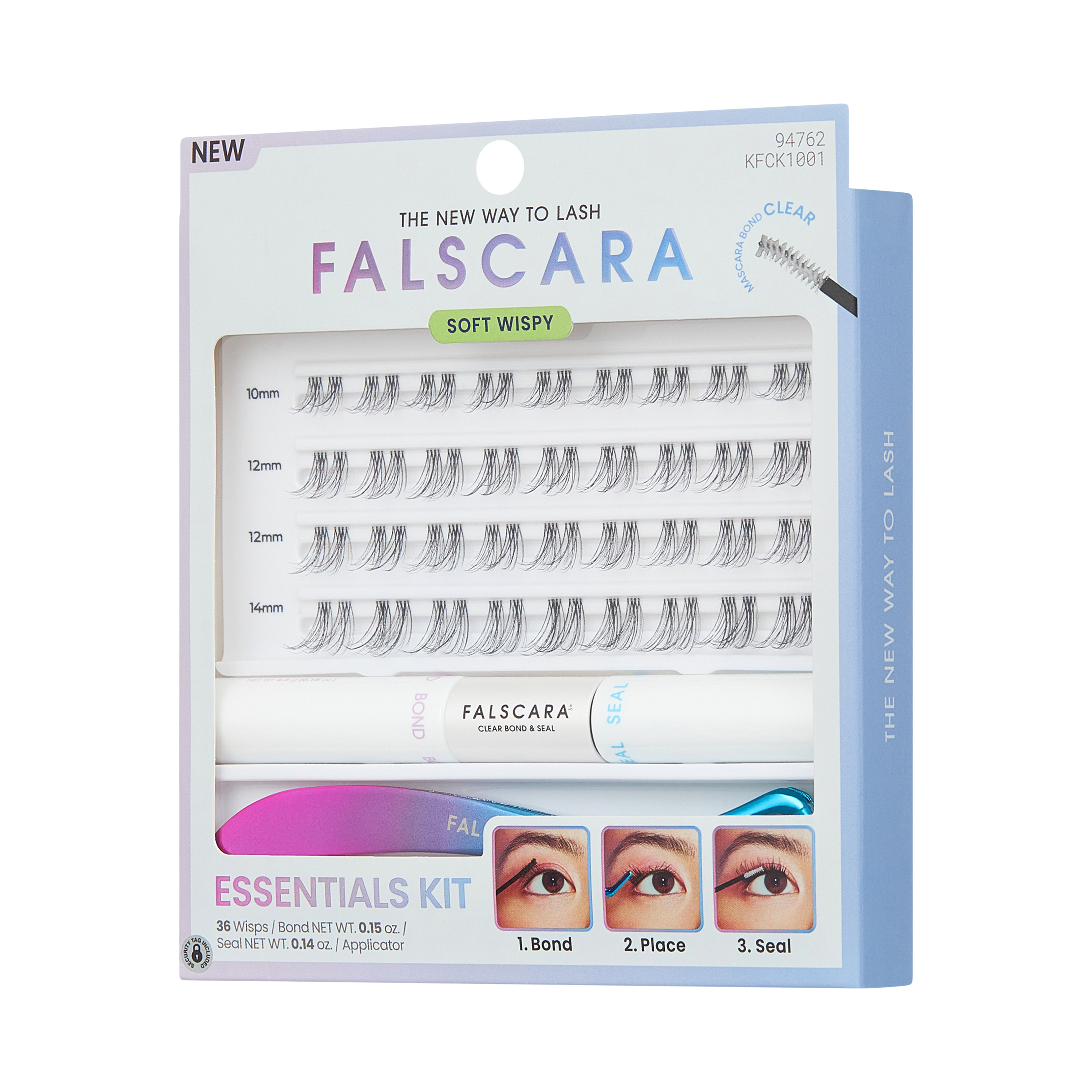 Falscara Soft Wispy Essentials Kit – 36 Wisps