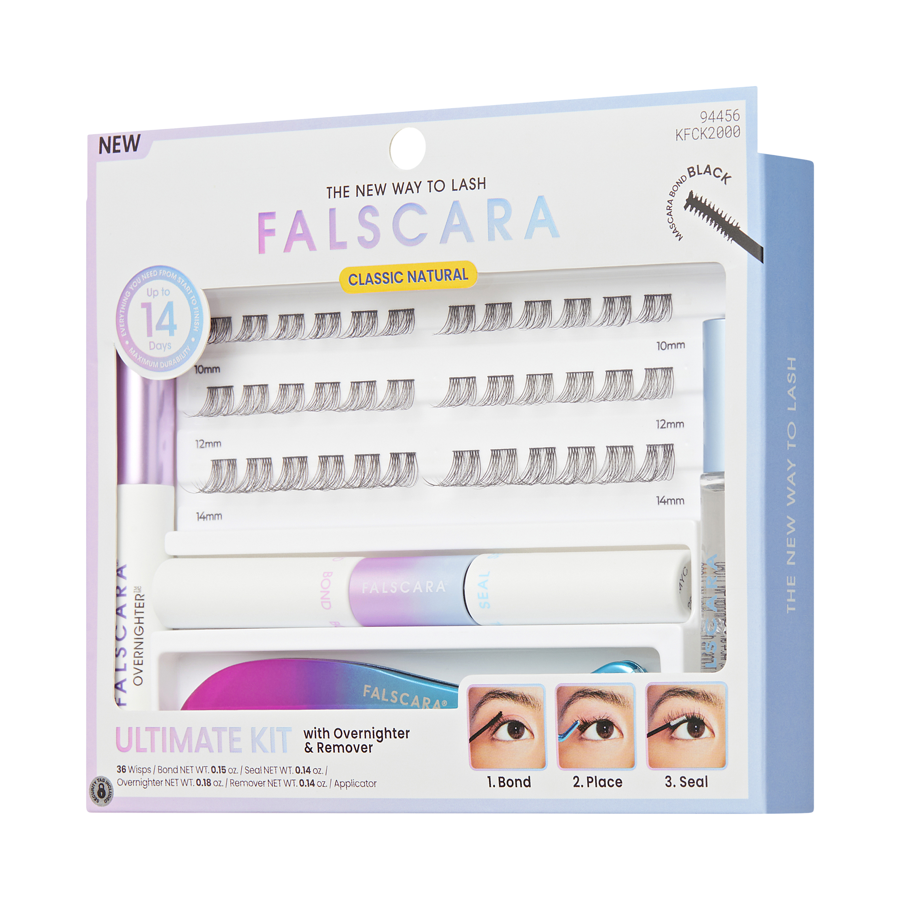 Falscara Classic Natural Special All Inclusive Ultimate Kit - 36 Lengt