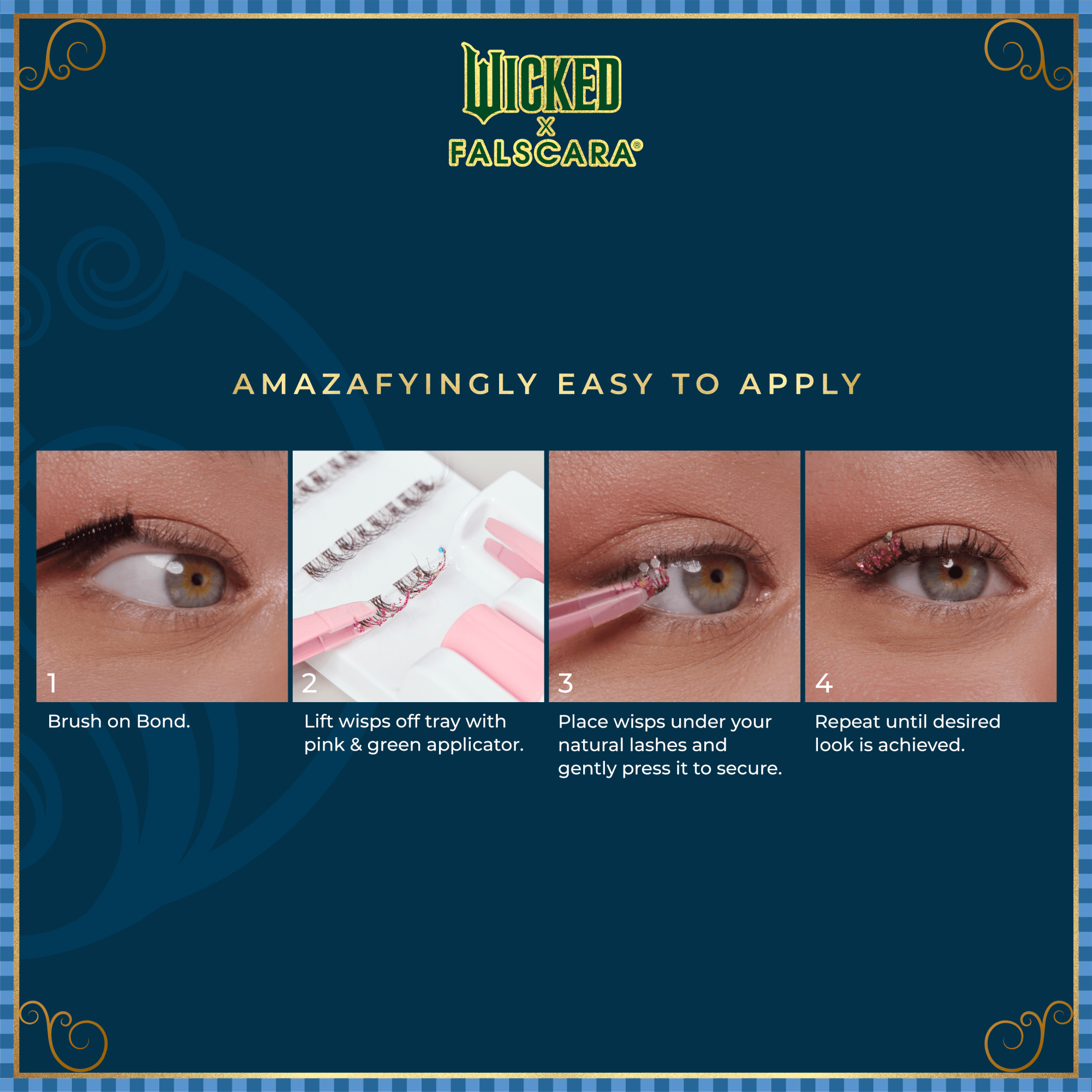 WICKED X FALSCARA False Eyelashes - Fantastical Fashions