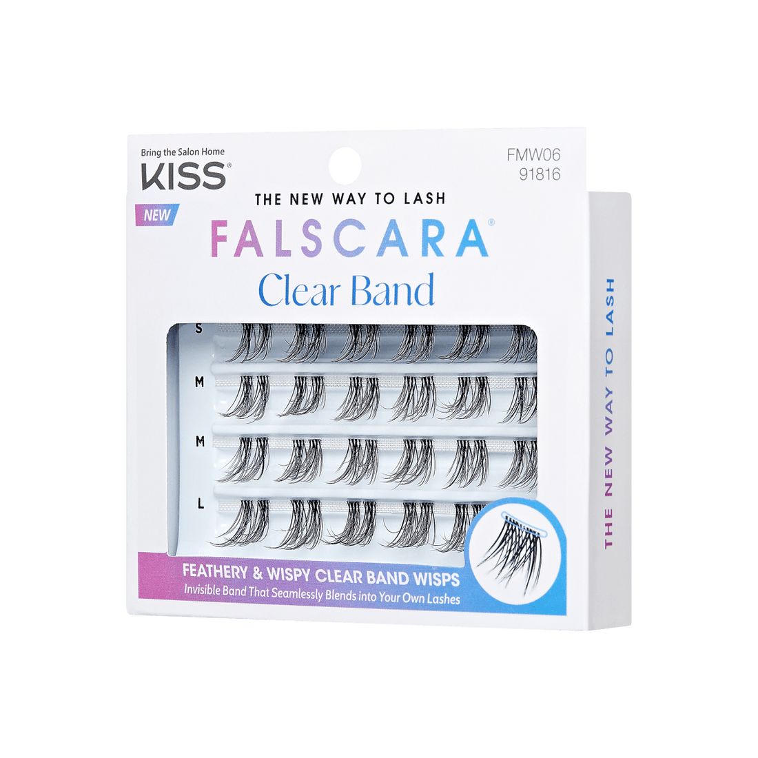 FALSCARA Clear Band Multipack – 24 Wisps