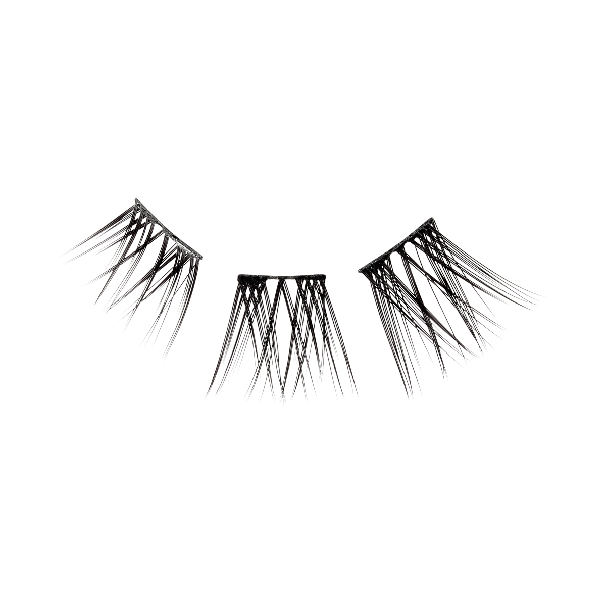 Three individual lash wisps from Falscara &