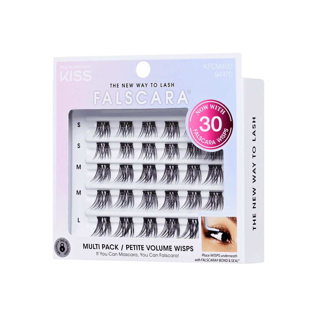 Packaging for false lashes from Falscara &