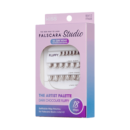 FALSCARA Studio Lash Palette - Dark Chocolate Fluffy