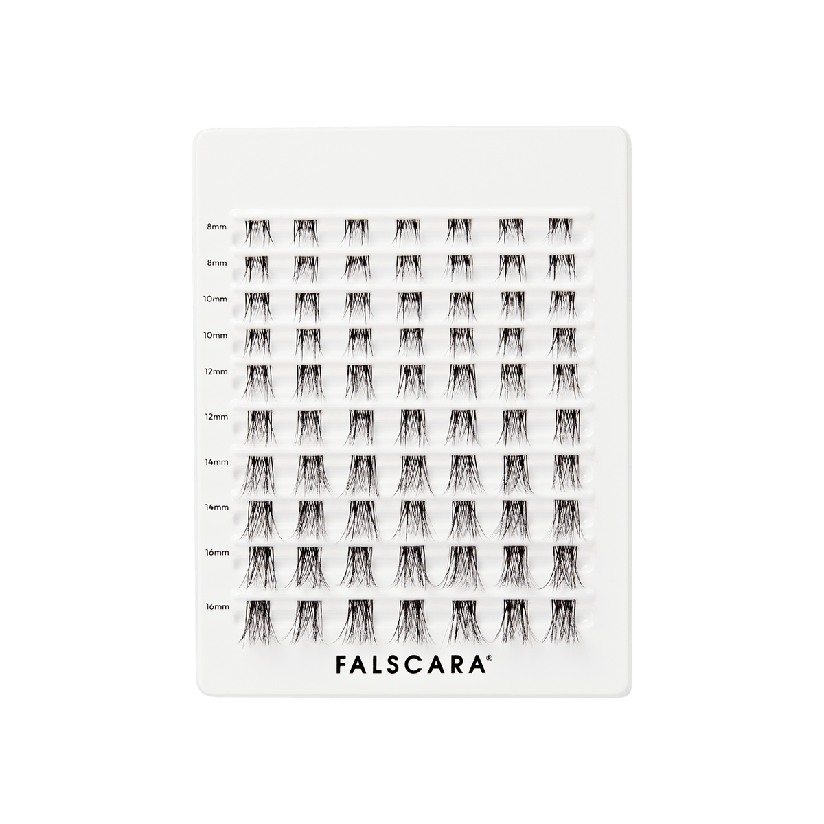 Falscara Faux Mink Wispy Mega Multipack | DIY False Lash Extensions, Cluster Lash, Wispy Lashes, 70 Wisps, 8mm-16mm