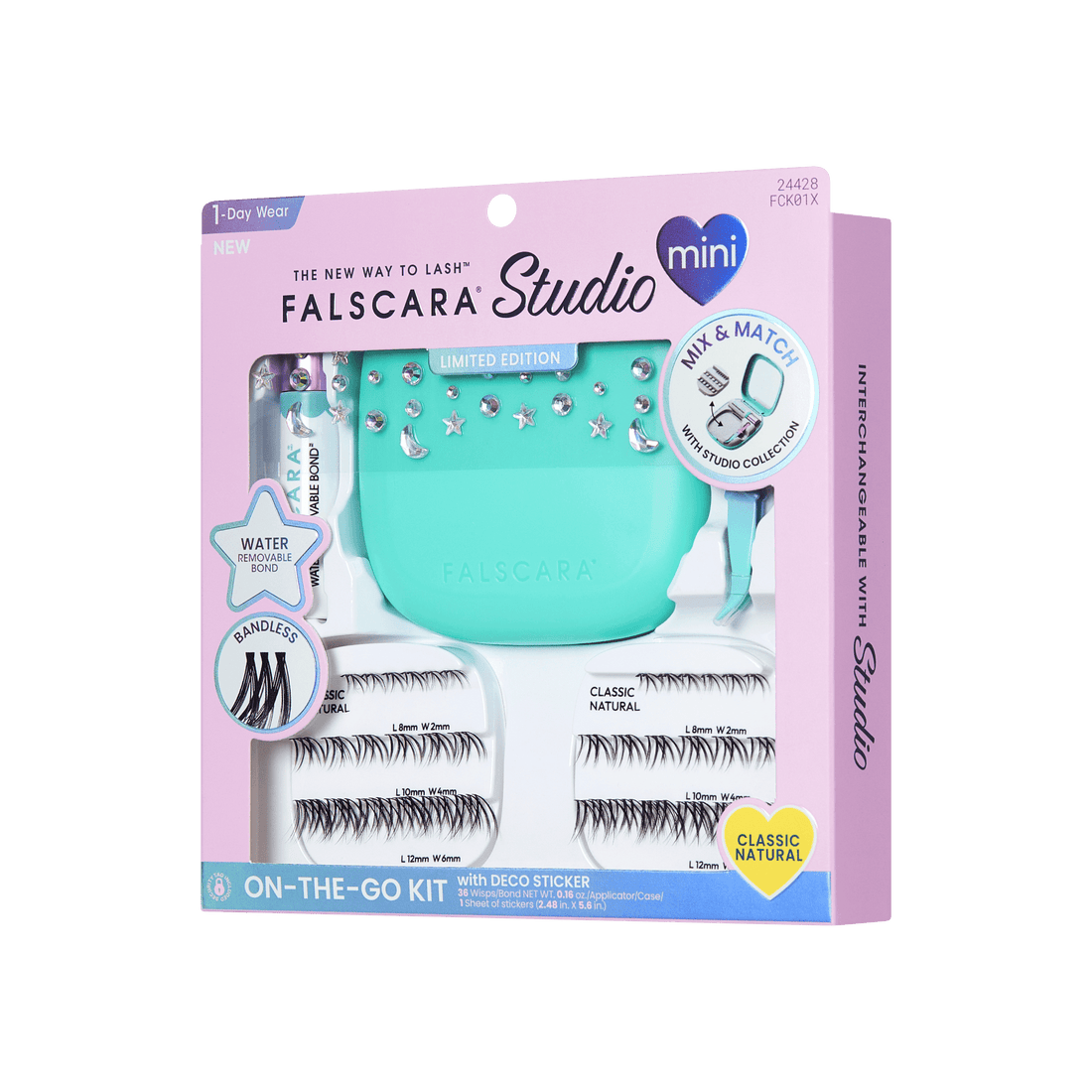 FALSCARA Studio Mini On-The-Go Kit – Classic Natural - 36 Wisps