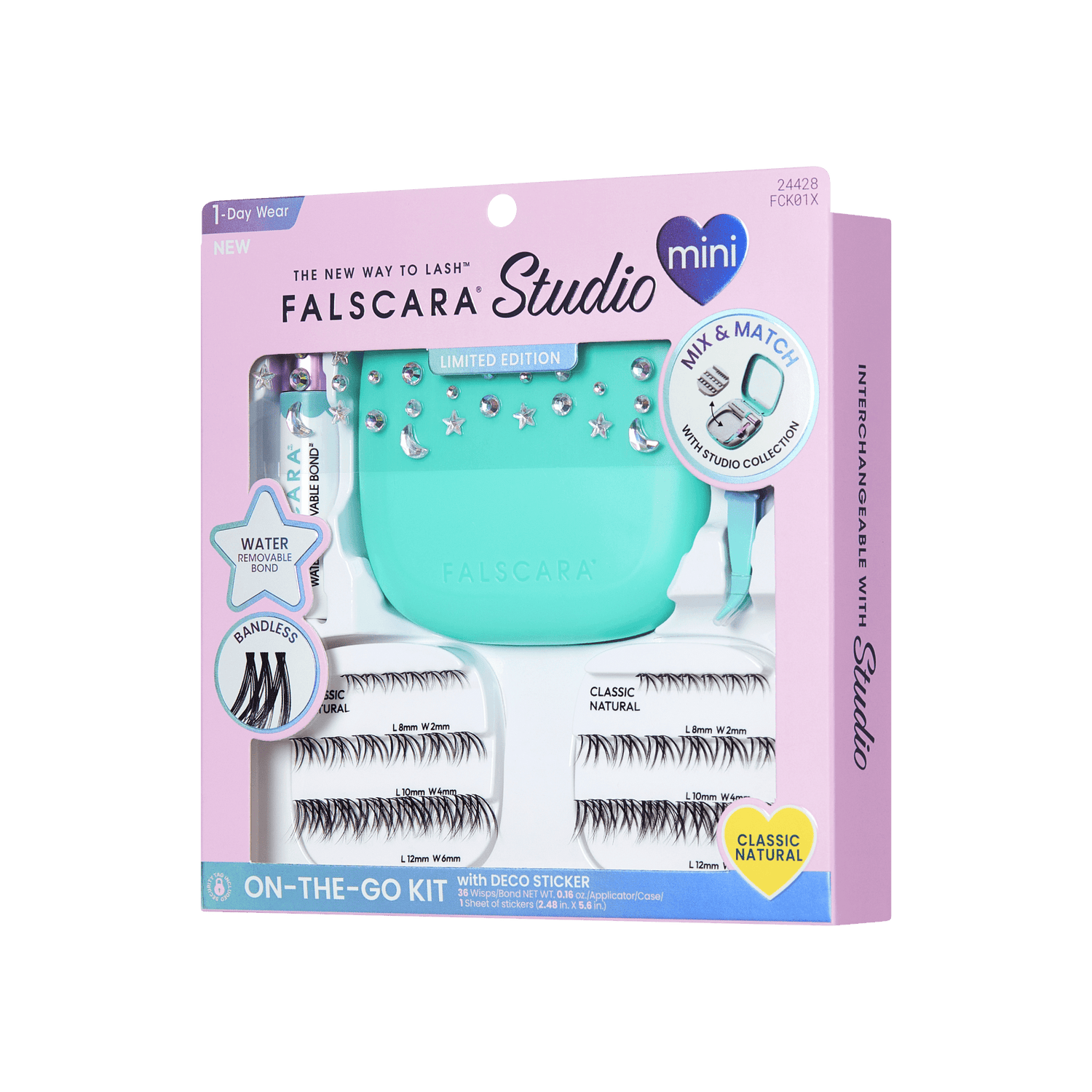 FALSCARA Studio Mini On-The-Go Kit – Classic Natural - 36 Wisps