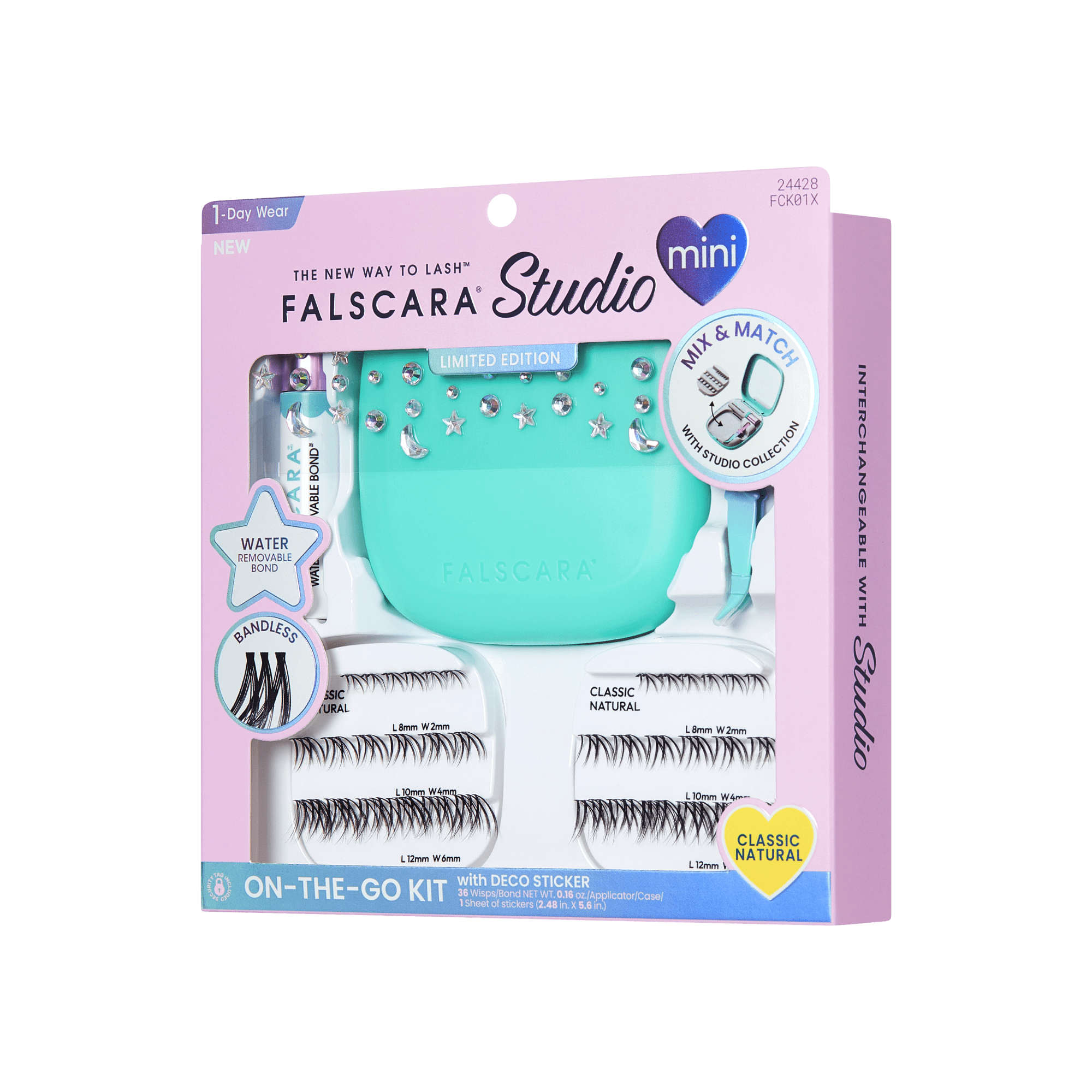 FALSCARA Studio Mini On-The-Go Kit – Classic Natural - 36 Wisps