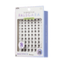 Falscara New Fake Mink Wispy Multipack 70 Wilps false eyelash tray in a white and light purple box, shown against a solid green background.