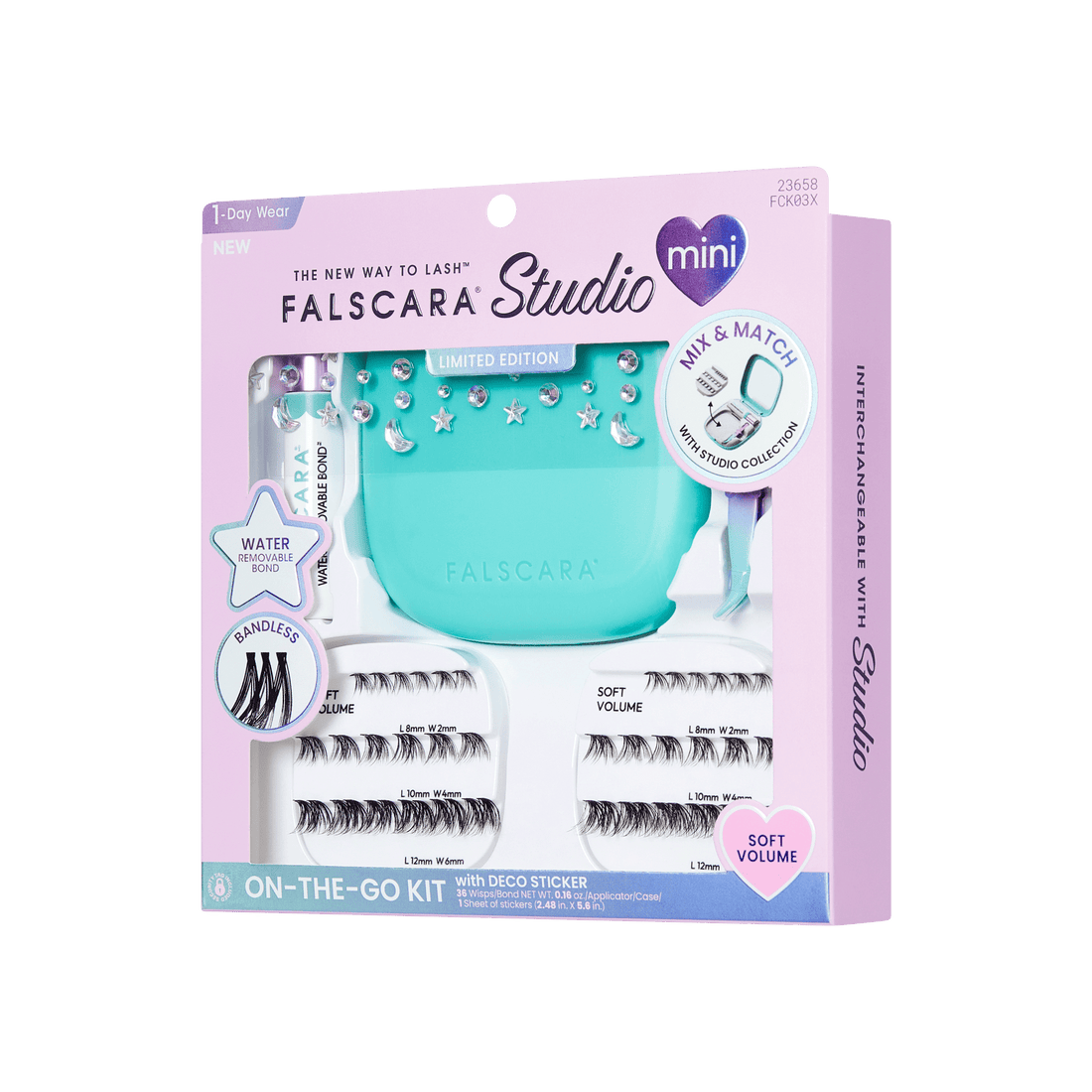 FALSCARA Studio Mini On-The-Go Kit – Soft Volume - 36 Wisps