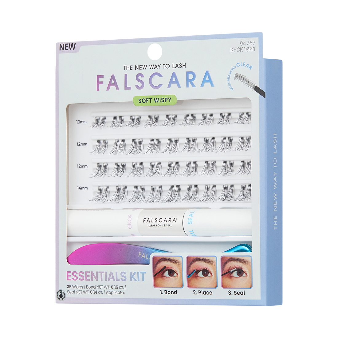 Falscara Soft Wispy Essentials Kit – 36 Wisps