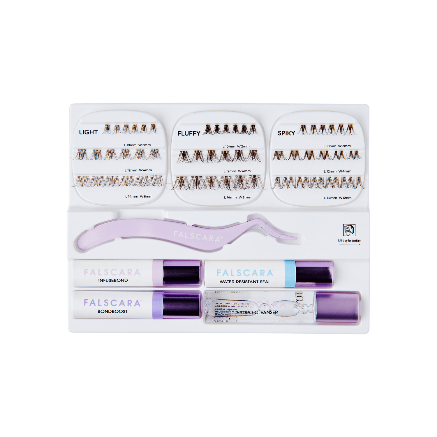 FALSCARA Studio Lash Extension Kit Starter Kit - Dark Chocolate