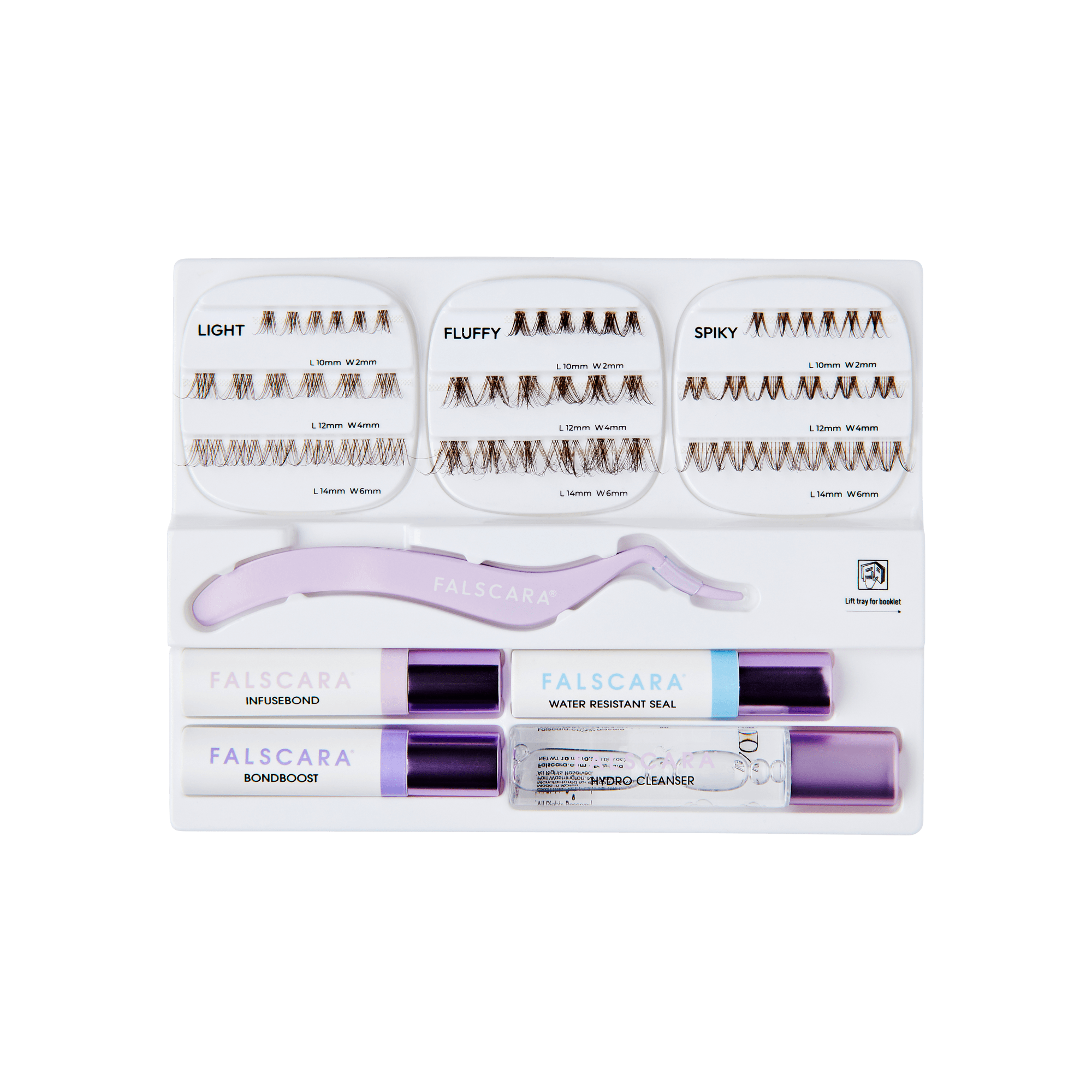 FALSCARA Studio Lash Extension Kit Starter Kit - Dark Chocolate