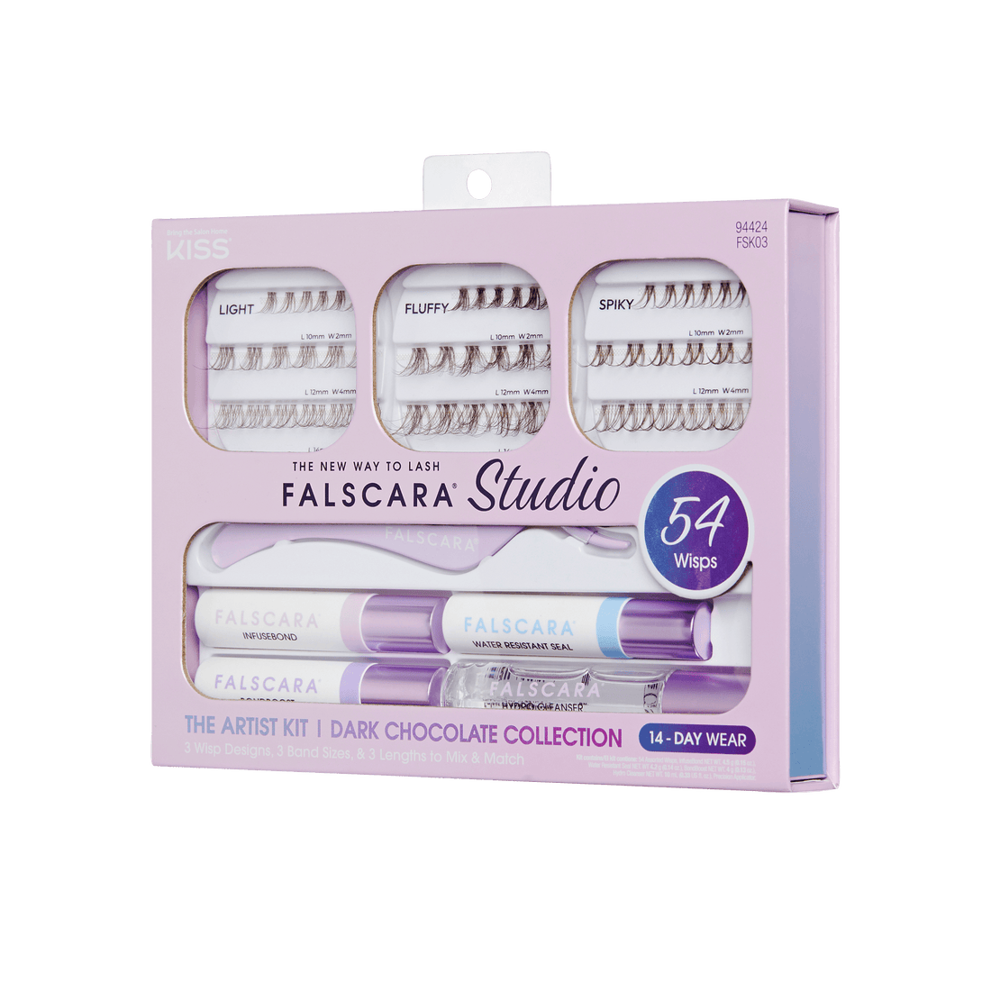 FALSCARA Studio Lash Extension Kit Starter Kit - Dark Chocolate