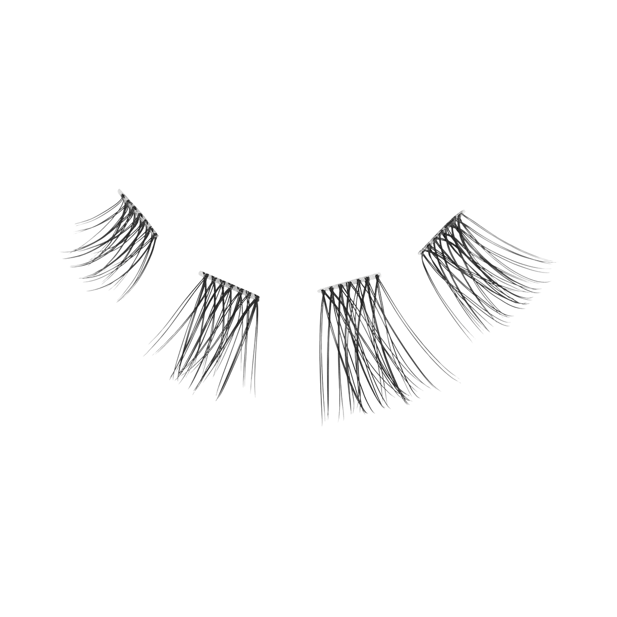 Falscara Soft Natural Mega Multipack | DIY False Lash Extensions, Cluster Lash, Wispy Lashes, 70 Wisps, 8mm-16mm