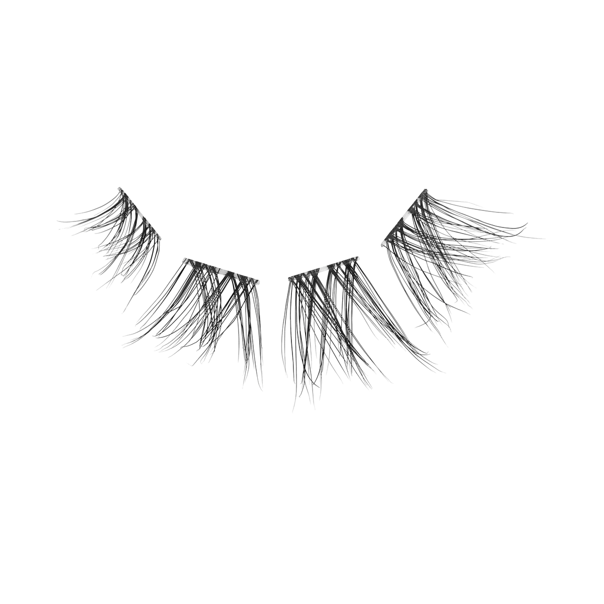 Falscara Faux Mink Natural Mega Multipack | DIY False Lash Extensions, Cluster Lash, Wispy Lashes, 70 Wisps, 8mm-16mm