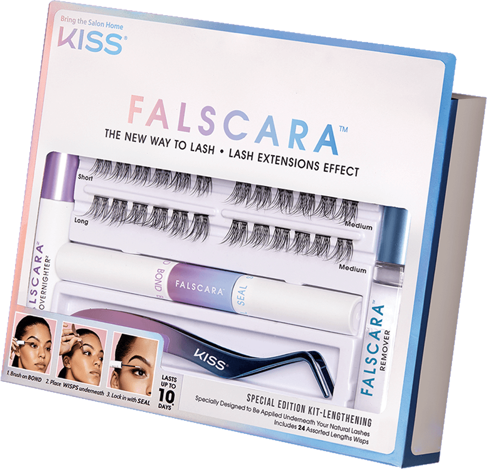 Falscara DIY Lash Extension Kits, False Lash Wisps