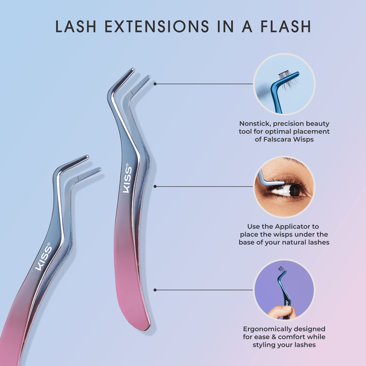 Falscara False Lash Applicator | DIY Lash Extension Tool
